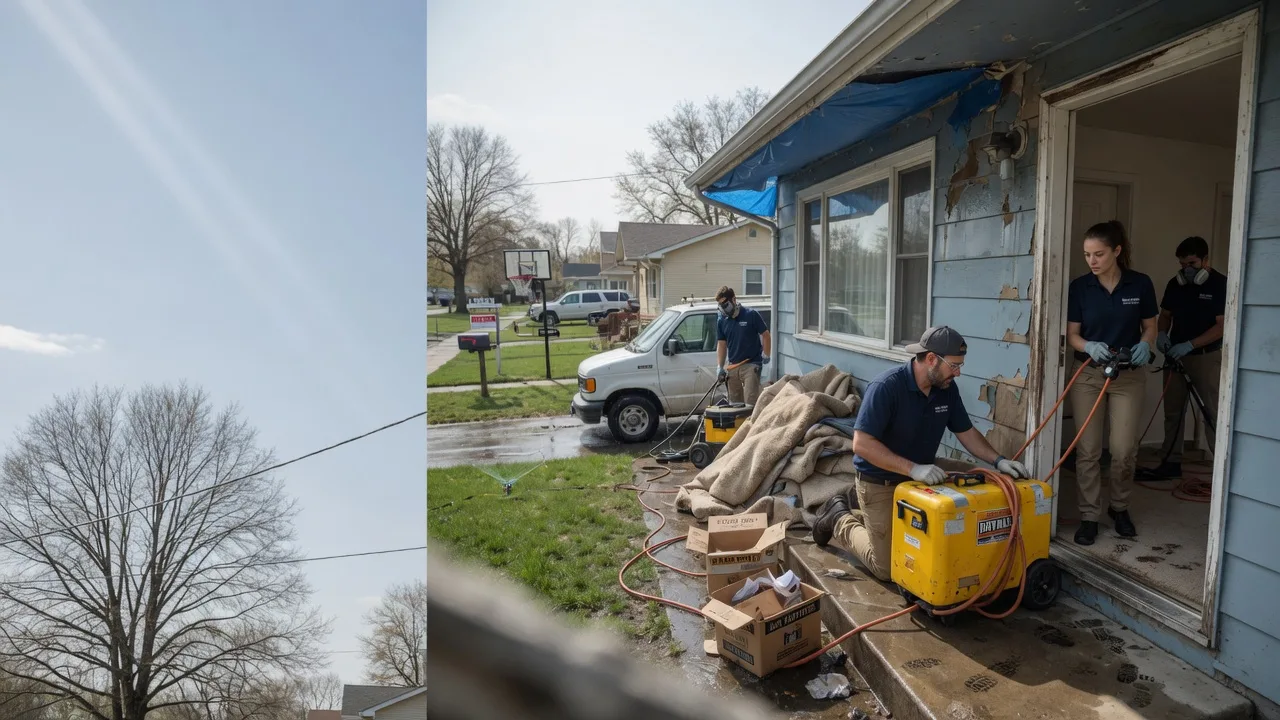 Basement Flood Cleanup in Holly, CO near me